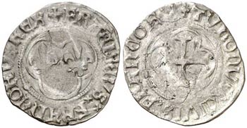 Francia. Francisco I (1515-1547). Dinero ... 