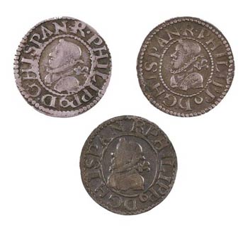 1611,1612 y 1613. Felipe III. Barcelona. 1/2 ... 