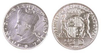 1984. Andorra. 25 diners. (Kr. 18). AG. Lote ... 