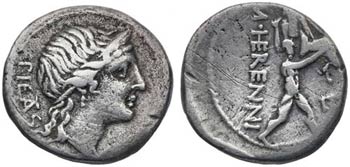 (hacia 108-107 a.C.). Gens Herennia. ... 