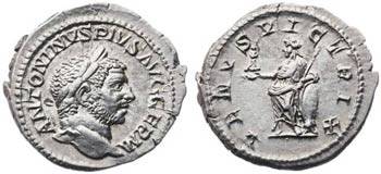 (216 d.C.). Caracalla. Denario. (Spink 6890) ... 