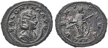 (267 d.C.). Salonina. Antoniniano. (Spink ... 