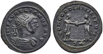 (272 d.C.). Aureliano. Antoniniano. (Spink ... 