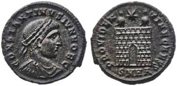(325-326 d.C.). Constantino II. Heraclea. AE ... 
