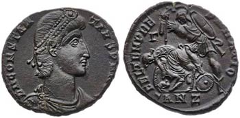 (351-352 d.C.). Constancio II. Antioquía. ... 