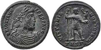 (363-364 d.C.). Joviano. Tesalónica. Doble ... 