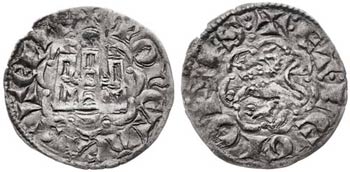 Alfonso X (1252-1284). Cuenca. Blanca ... 