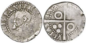 1595. Felipe II. Barcelona. 1/2 croat. (AC. ... 