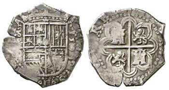 1591. Felipe II. Sevilla. C. 4 reales. (AC. ... 