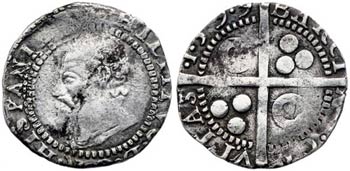 1599. Felipe III. Barcelona. 1 croat. (AC. ... 