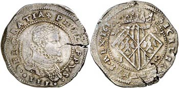 161 (sic). Felipe III. Messina. IP. 1 ... 