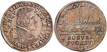 1657. Felipe IV. Amberes. Jetón. (D. 4109) ... 