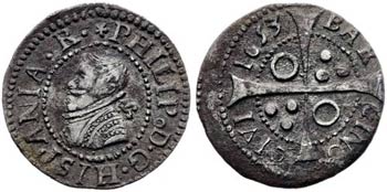1653. Felipe IV. Barcelona. 1 croat. (AC. ... 