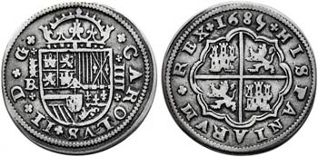 1685. Carlos II. Segovia. BR. 4 reales. (AC. ... 