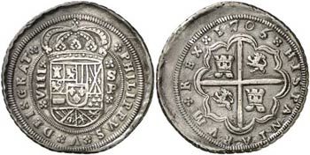 * 1705. Felipe V. Sevilla. P. 8 reales. (AC. ... 