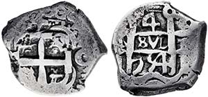 1754. Fernando VI. Potosí. q. 4 reales. ... 