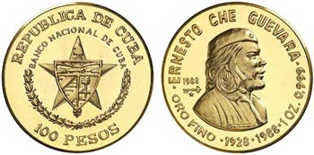 1988. Cuba. 100 pesos. (Fr. 40) (Kr. 203). ... 