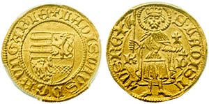 Hungría. Ladislao V (1453-1457). 1 florín. ... 