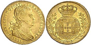 1821. Portugal. Juan VI. Lisboa. 3200 reis ... 