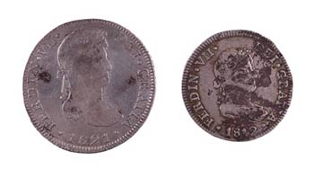 1819 y 1821. Fernando VII. Lima. JP. 2 y 4 ... 