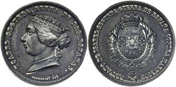 s/d (1859). Isabel II. Guerra de España ... 