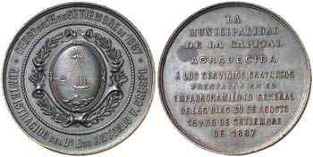 1887. Argentina. Censo del 15 de septiembre. ... 