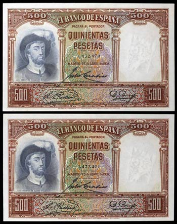1931. 500 pesetas. (Ed. C12) (Ed. 361). 25 ... 