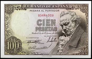 1946. 100 pesetas. (Ed. D52) (Ed. 451). 19 ... 