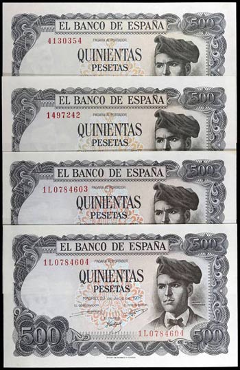 1971. 500 pesetas. (Ed. D74 y D74a) (Ed. 473 ... 