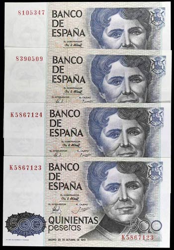 1979. 500 pesetas. (Ed. E2 y E2a) (Ed. 476 y ... 