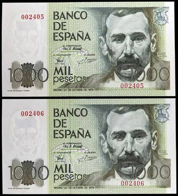 1979. 1000 pesetas. (Ed. E3) (Ed. 477). 23 ... 