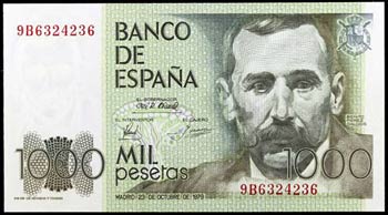 1979. 1000 pesetas. (Ed. E3b) (Ed. 477b). 23 ... 