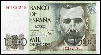 1979. 1000 pesetas. (Ed. E3b var) (Ed. ... 