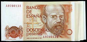 1980. 200 pesetas. (Ed. E6a) (Ed. 480a). 16 ... 