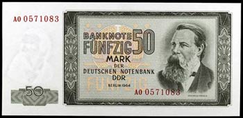 1964. Alemania Oriental. Banco Central. 50 ... 