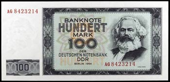 1964. Alemania Oriental. Banco Central. 100 ... 