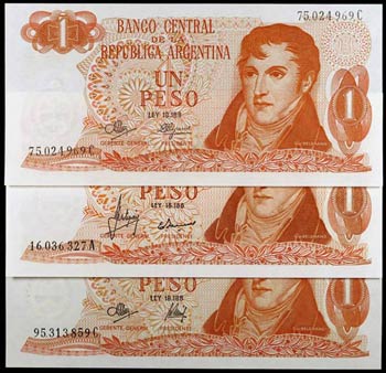 s/d (1970-1973). Argentina. Banco Central. 1 ... 