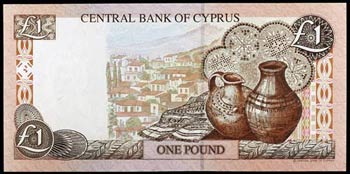 1997. Chipre. Banco Central. 1 libra. (Pick ... 