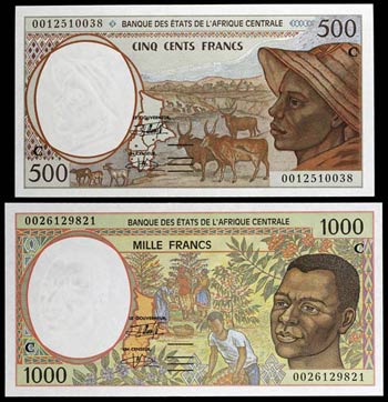 2000. Congo. Banco de los Estados Africanos ... 