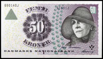 1999. Dinamarca. Banco Nacional. 50 coronas. ... 