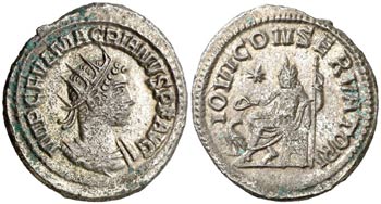 (260-261 d.C.). Macriano. Antoniniano. ... 