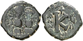 (572-573). Justino II y Sofía. Nicomedia. ... 