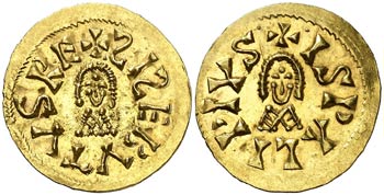 Sisebuto (612-621). Ispali (Sevilla). ... 