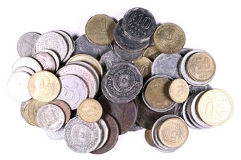 Lote de 178 monedas de diversos países de ... 