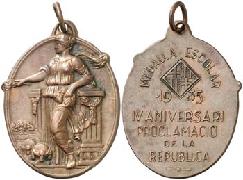1935. Premio Escolar - IV Aniversario de la ... 