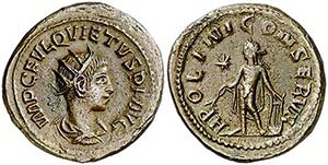 (260-261 d.C.). Quieto. Antoniniano. (Spink ... 