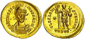 (424-425 d.C.). Teodosio II. Tesalónica. ... 