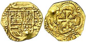 1595. Felipe II. Toledo. G. 1 escudo. (AC. ... 