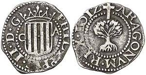 1612. Felipe III. Zaragoza. 1/2 real. (AC. ... 