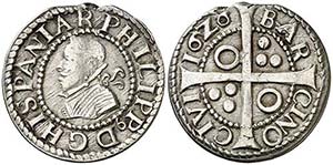 1626. Felipe IV. Barcelona. 1 croat. (AC. ... 